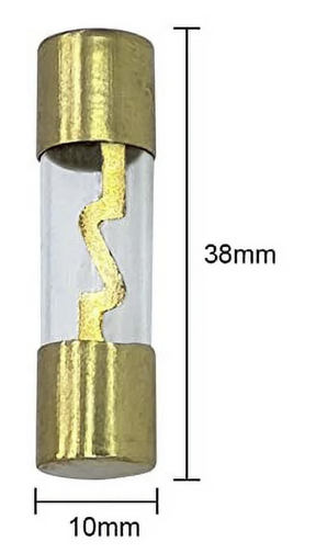 20A AGU Gold Glass Fuse – Automotive, Marine & Car Audio Replacement TekShack