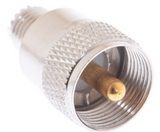 Mini UHF Female to UHF Male (PL259) Adapter TekShack