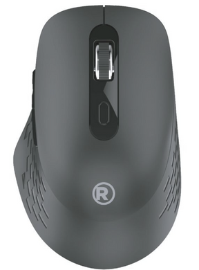 RadioShack Wireless Mouse with Nano USB Receiver 1600 DPI, 6 Buttons 2607137 Black TekShack