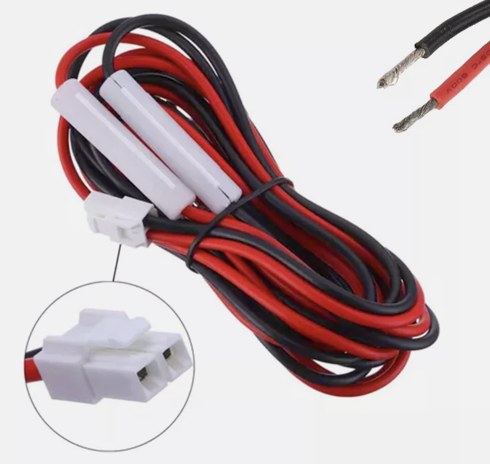 KCT-23 Power Cable, 2 Pin Plug, Dual Fused TekShack