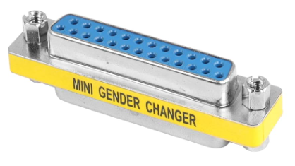 MEIRIYFA DB25 Female-to-Female Gender Changer RS232/VGA Adapter TekShack