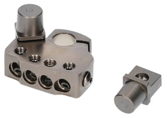 Metra® 1/0 to 10-Gauge 8-Position Battery Terminal – Add-A-Post System, Black Nickel Finish TekShack
