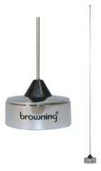 Browning® 200W Pretuned UHF Antenna – 152–162 MHz Tunable Nut-Type with NMO Mount Browning