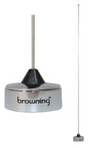 Browning® 200W Pretuned UHF Antenna – 152–162 MHz Tunable Nut-Type with NMO Mount Browning