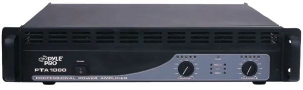 Pyle® PTA1000 1,000W 2-Channel Professional Power Amplifier with Bluetooth® Pyle