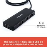 RadioShack 4 USB 2 0 Port 2605155 Radio Shack