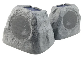 Solar Bluetooth Rock Speakers – 2 Pack TekShack