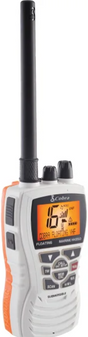 Cobra Marine® 6-Watt Floating VHF Radio (White) TekShack