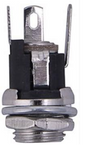 DC Power Jack Socket Female Panel Mount 5.5x2.1mm TekShack
