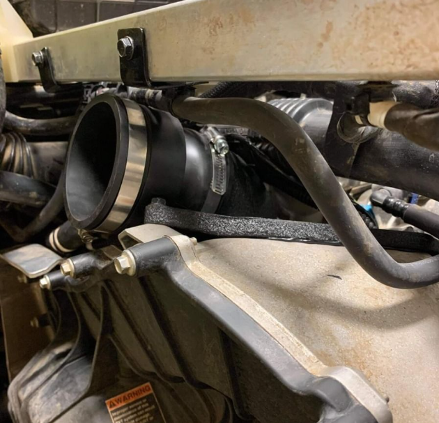 Dig Rig Belt Box Snorkel Adapter Elbow for Polaris Xpedition