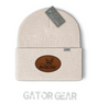 Lost Oat Leather Patch Beanie Gatortail