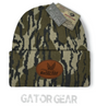 Lost Bottomland Leather Patch Beanie Gatortail