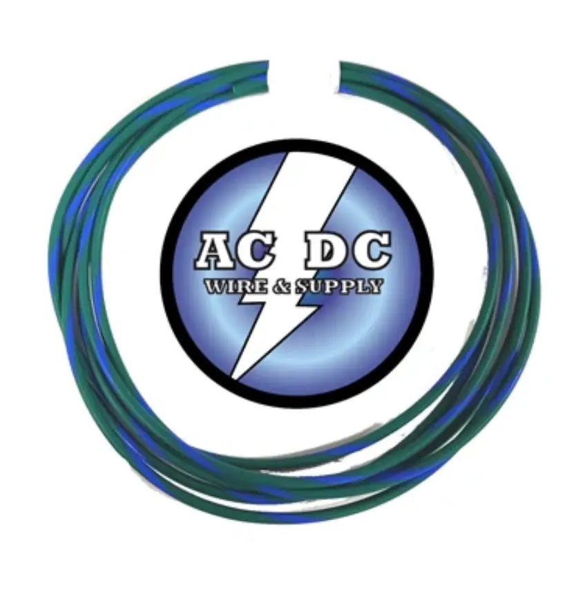 STRIPED GXL 20 AWG Automotive Wire Pure Copper Made in USA - CHOOSE YOUR COLOR - SOLD PER FT AC/DC WIRE AND SUPPLY