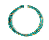 STRIPED GXL 14 AWG Automotive Wire Pure Copper Made in USA - CHOOSE YOUR COLOR - SOLD PER FT AC/DC WIRE AND SUPPLY
