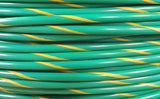 14 GAUGE AWG PRIMARY WIRE COPPER POWER GROUND MTW STRIPE CHOOSE YOUR COLOR AND LENGTH AC/DC WIRE AND SUPPLY