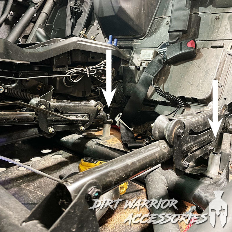 2" or 1.50” Seat Risers for CanAm X3