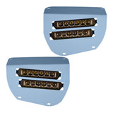 Dual Wide 8" LED Headlights for 2014+ Honda Rancher, Foreman, Rubicon