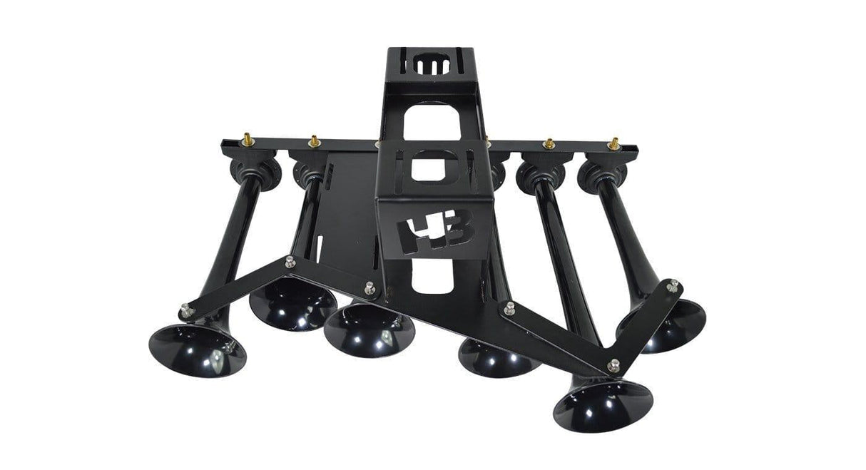 Shocker XL 6 Horn Upgrade Kit for Spare Tire Delete Kits HornBlasters