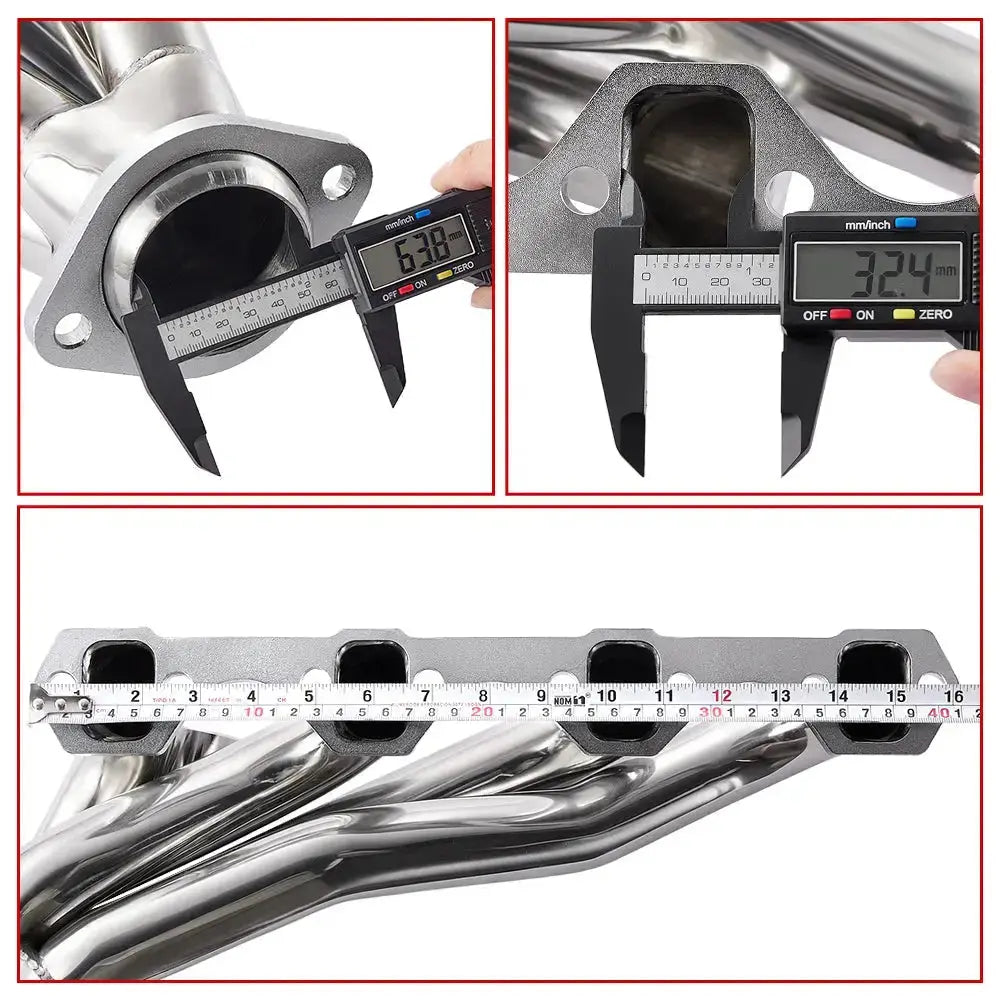 Shorty Exhaust Headers For 1979-1993 Mustang GT/LX/SVT 5.0L V8