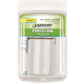 JANDORF Socket Porcelain W/Side Outlet & Bushing #60579 Jandorf