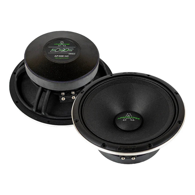 Deaf Bonce Apocalypse AP-W81AC 8" 300W RMS Midbass Speakers (Pair) Deaf Bonce