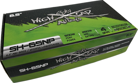 Sky High Car Audio SH-65NP 6.5" 250W RMS Neo Midbass Speaker (Pair) Sky High Car Audio