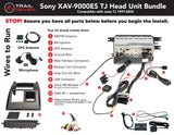 Sony XAV-9000ES Plug and Play Bundle | '97 - '02 TJ Wrangler