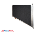 Classic Front STARBOARD Side I Beam Trailer Step, Secures Fender, Includes Non-Skid Reflective Tape, and Led Light