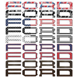 Vinyl Fox Vinyl Grille Letters| '22- Current Ford Bronco Raptor