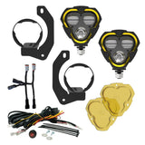 KCHilites Flex Era® 3 Dual Mode SAE Fog Lights | '07- '18 JK Wrangler/ '18-'24 JL Wrangler/ '20-'24 JT Gladiator