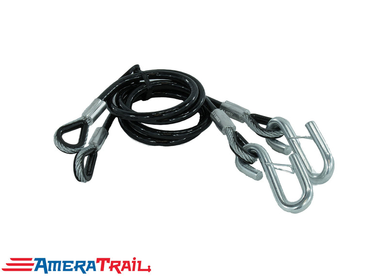 Class 3 Heavy Duty Vinyl Wrapped Cables 36": 7/16 S Hooks