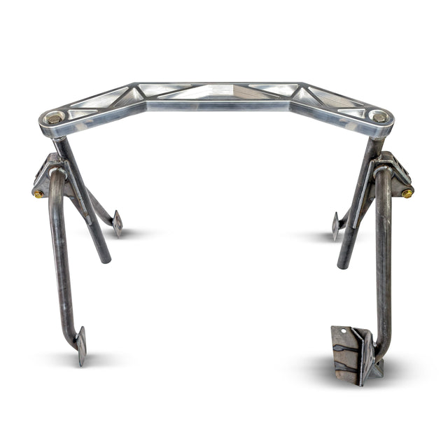 Desolate Motorsports Straight Axle Shock Hoops with Trac Bar Mount - 1980-1996 Ford F150/Bronco Desolate Motorsports