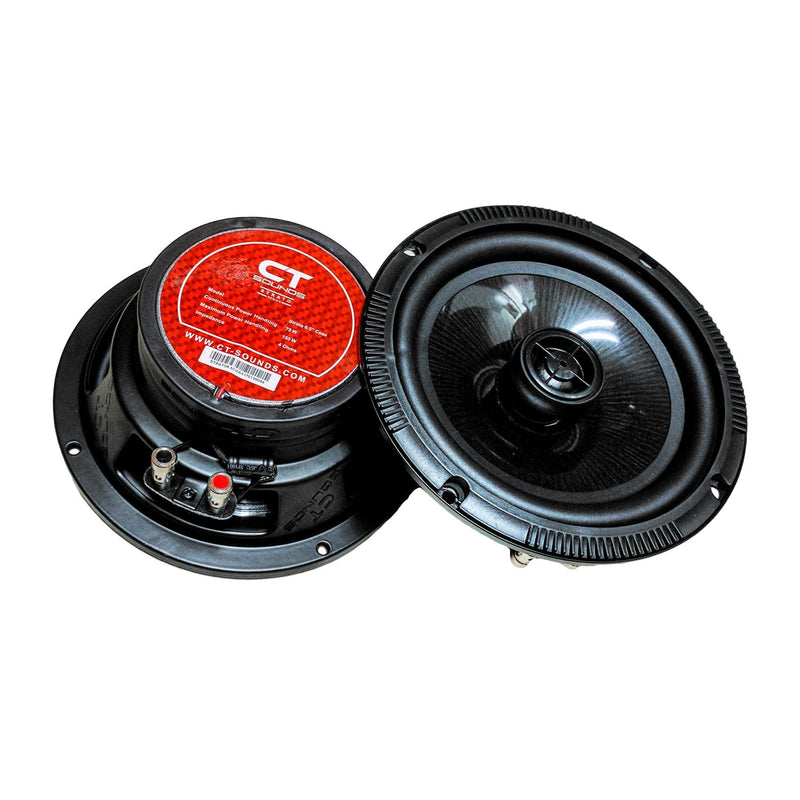 STRATO-6-5-COX // 120 Watts RMS 6.5" Coaxial Car Speakers, Pair CT Sounds