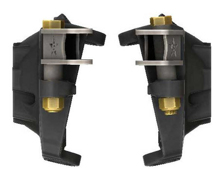 2009-2016 Ford Superduty Dana 60 Weld On Crossover High Steer Arms