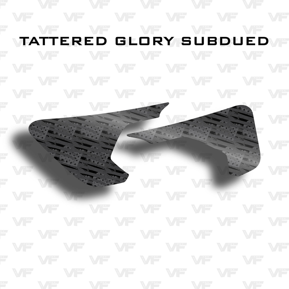 Vinyl Fox Vent Inlay Vinyl Kit | '20- Current Jeep JT Gladiator