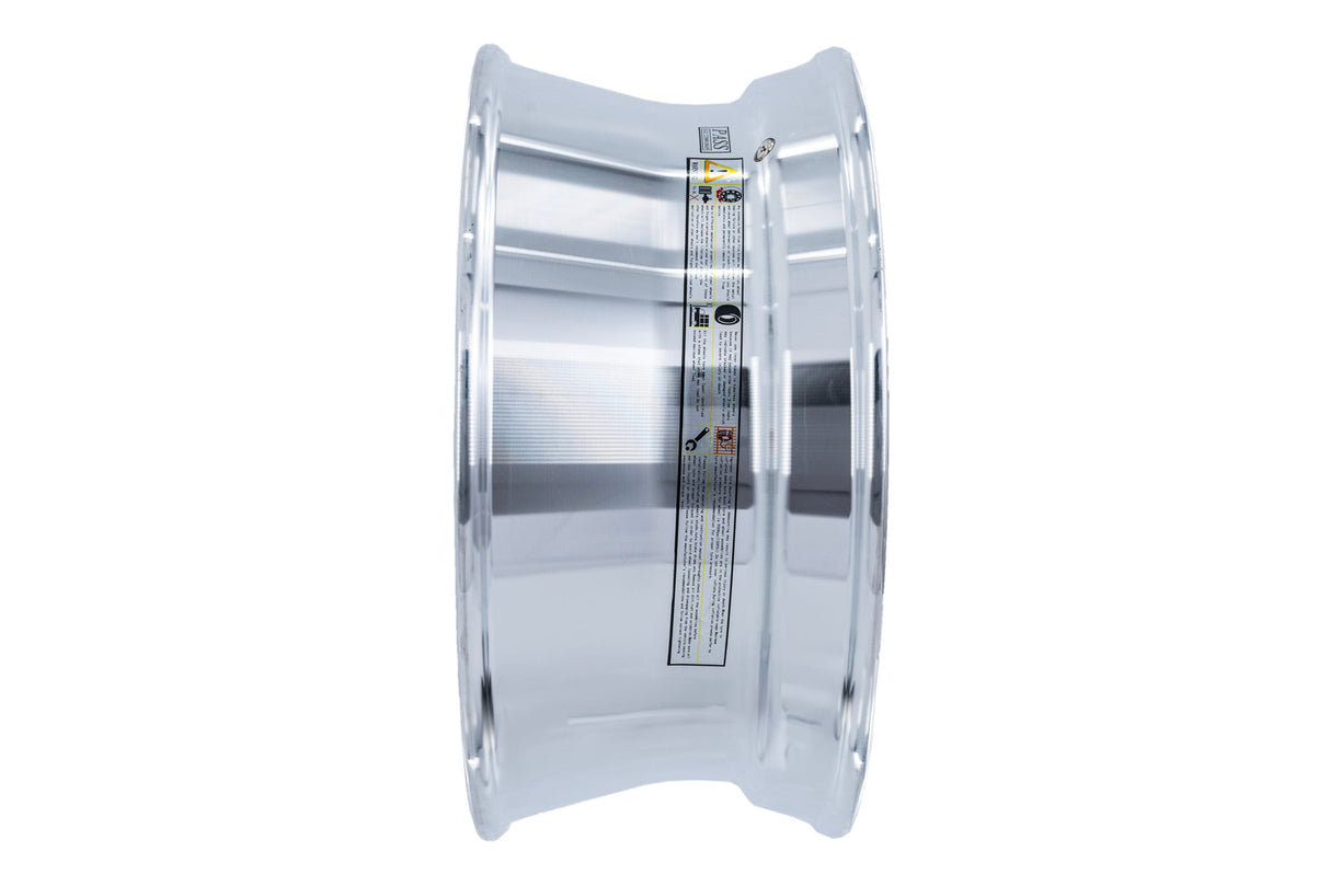 22.5 Aluminum Wheels – Polished Forged 22.5x9 Flat Face Front Hub Pilot Rims