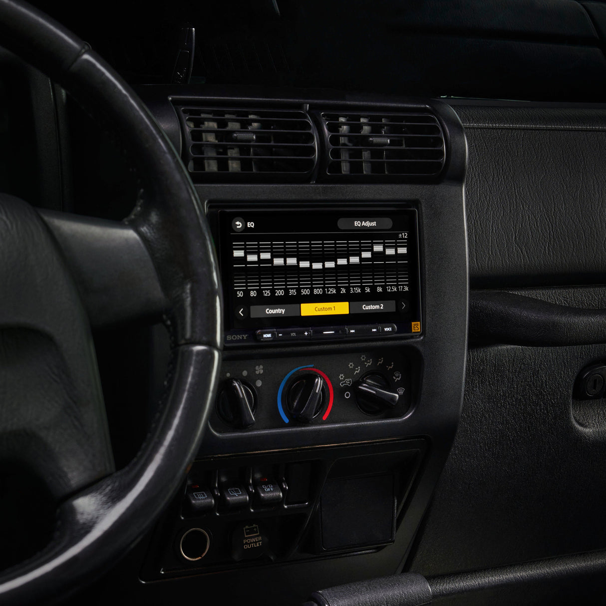 Sony XAV-9000ES Plug and Play Bundle | '03 - '06 TJ Wrangler