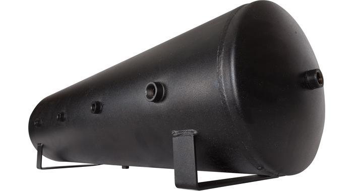 OPEN BOX 20 Gallon Steel 7 Port Air Tank