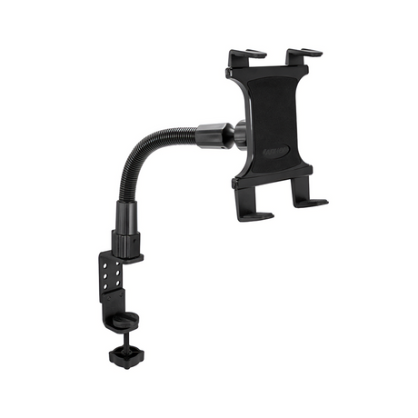 ARKON Heavy Duty C-Clamp with 12" Bendable ARM Tablet Mount