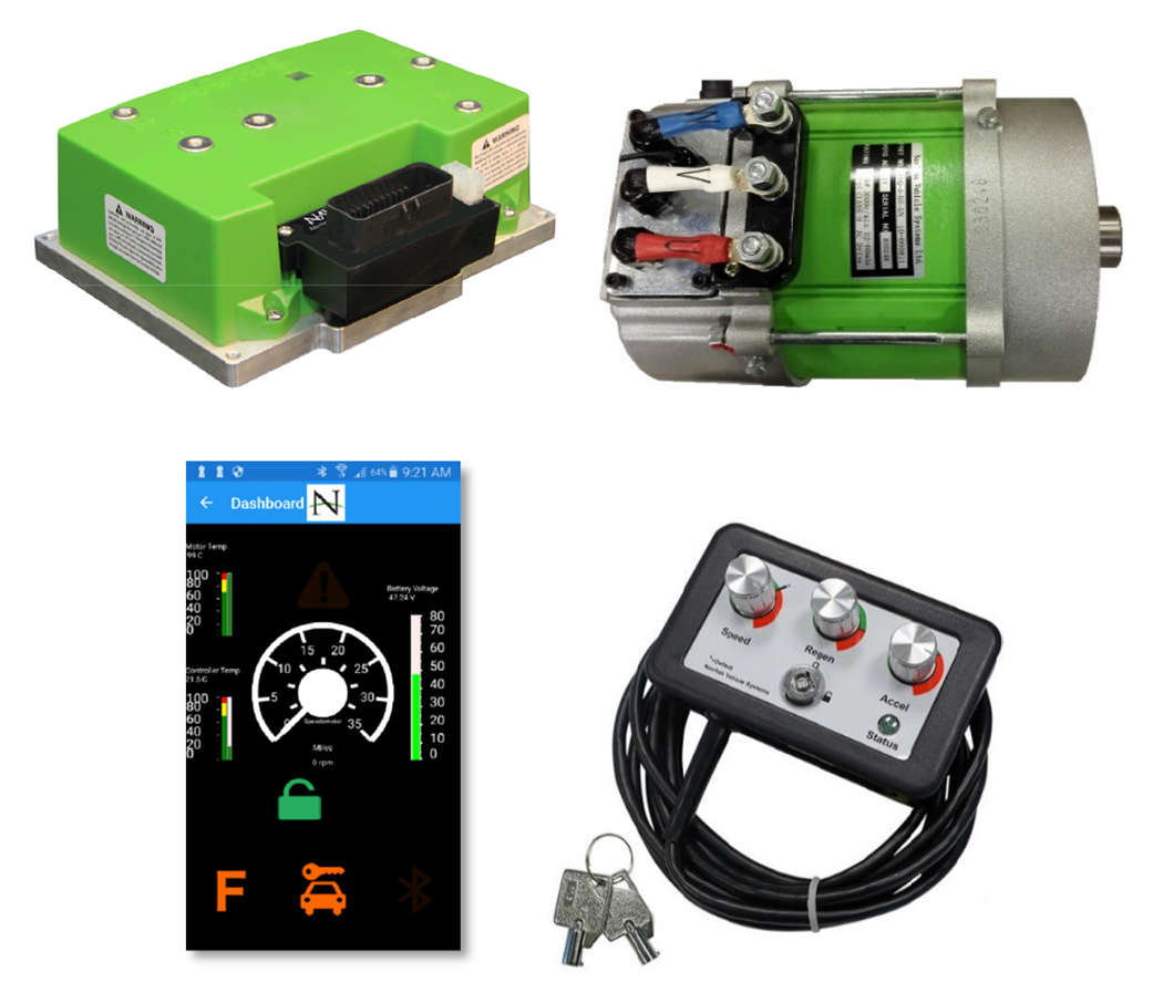 Navitas ANY EZGO SERIES CART DC to AC conversion kit