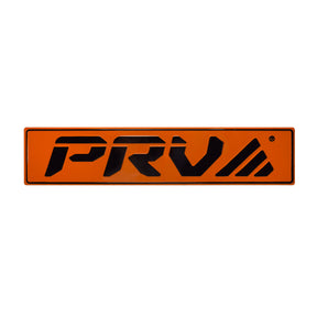 PRV Orange Car Tag Durable Vehicle Accessory