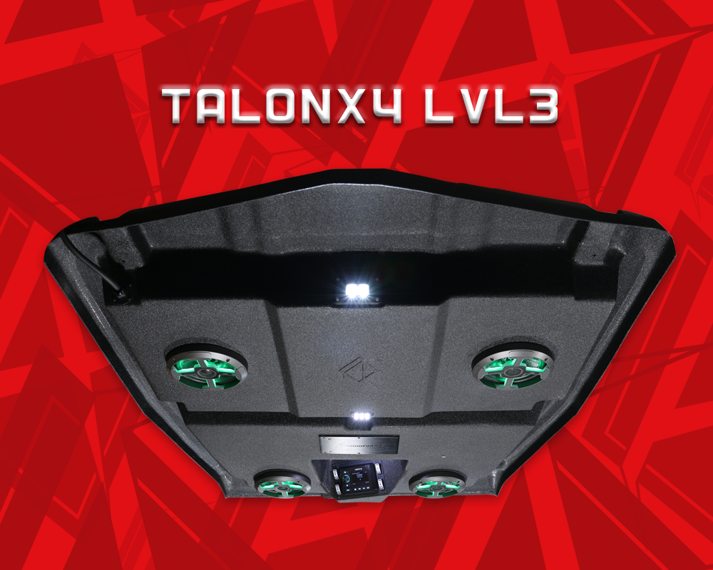 2019+ Honda Talon 1000R-4 / 1000X-4 Stereo Tops (4-Seat) Honda
