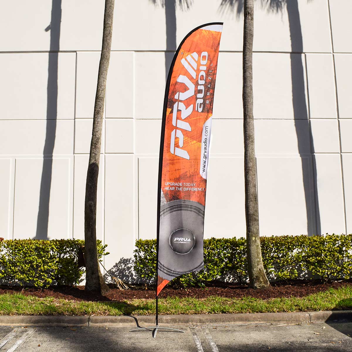 PRV Audio Large Feather Flag For Outdoor Events