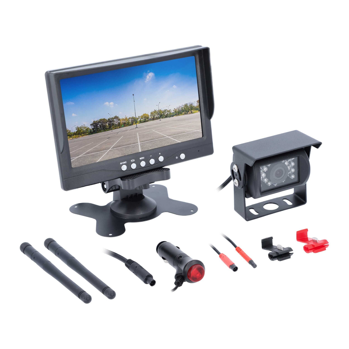 iBEAM TE-WMCE Universal Wireless 7” Monitor and Commercial Camera iBEAM