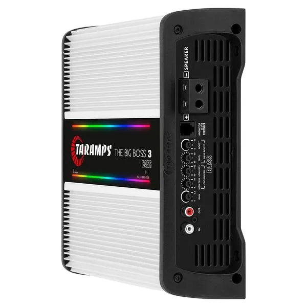 Taramps Big Boss 3 Bass | 3000W RMS Monoblock Amplifier 0.5-Ohm~2-Ohm Taramps