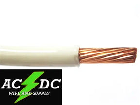 THHN 12 AWG GAUGE WHITE NYLON PVC STRANDED COPPER BUILDING WIRE AC/DC WIRE AND SUPPLY
