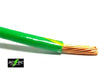 THHN 12 AWG GAUGE GREEN/YELLOW NYLON PVC STRANDED COPPER BUILDING WIRE AC/DC WIRE AND SUPPLY