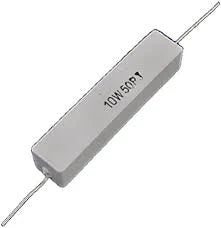 Resistors 50 Ohm 10 Watt Ceramic 10% 271-133 - 2 Pack TekShack