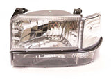 Complete Performance Six Piece Clear Headlight Kit - 1992-1997 Ford F-Series & Bronco Complete Performance
