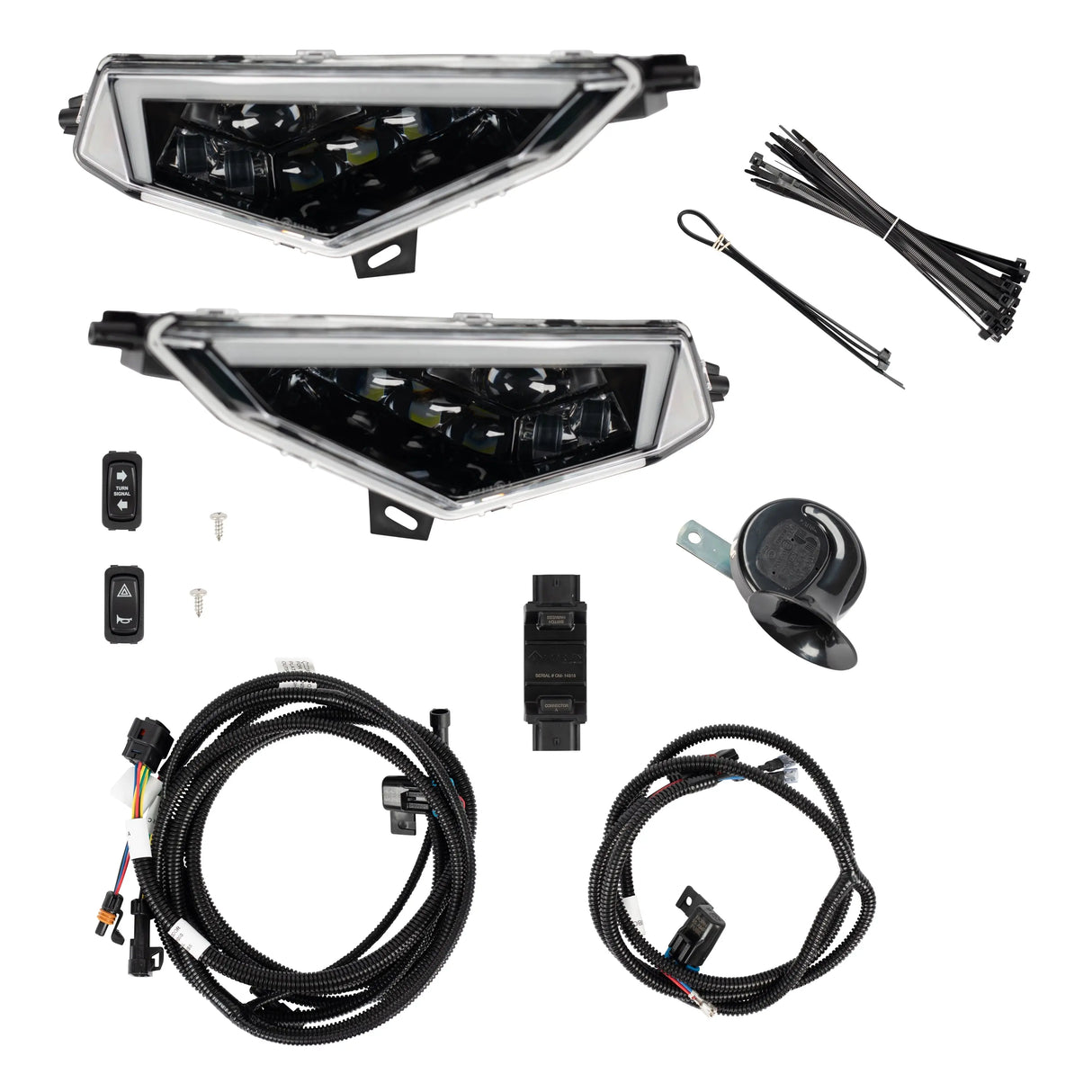 2020-2026 Polaris Ranger 1000 non-XP (4-pin) Complete Turn Signal Kit Bundle Corbin Custom Works LLC